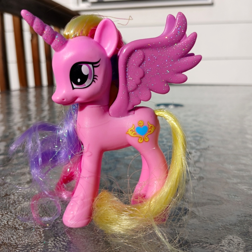 Princess Cadence sparkly brushable MLP G4